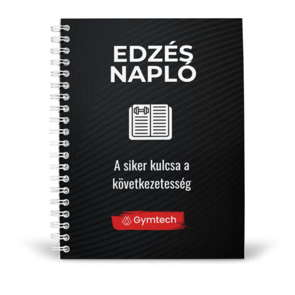 Gymtech edzésnapló – a tudatos fejlődés és következetes edzés eszköze borító